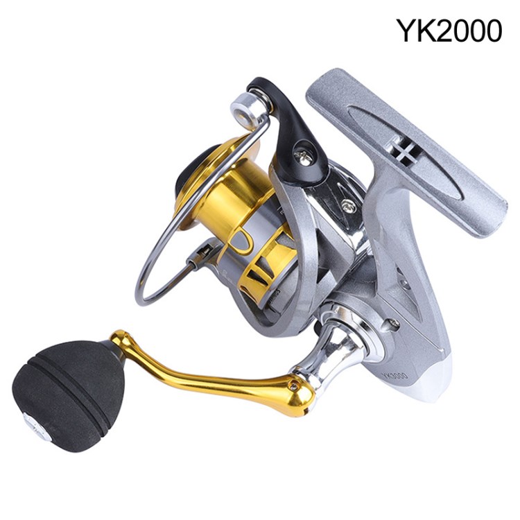 Fischrolle Starke Süßwasser Und Salzwasserspinnrolle Korrosionsbeständigkeit Metallköderrolle - YK2000
Fischrolle Starke Süßwasser Und Salzwasserspinnrolle Korrosionsbeständigkeit Metallköderrolle - YK2000