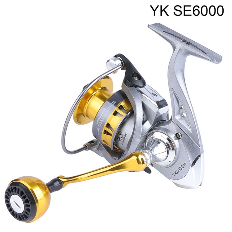 Fischrolle Starke Süßwasser Und Salzwasserspinnrolle Korrosionsbeständigkeit Metallköderrolle - YK SE6000
Fischrolle Starke Süßwasser Und Salzwasserspinnrolle Korrosionsbeständigkeit Metallköderrolle - YK SE6000