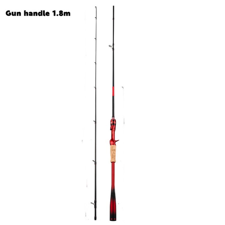 30t Carbon Fishing Rod Drehen Guss M Kraftstoff Für Süßwasserseefischen - Rot / Casting / 1,8 M
30t Carbon Fishing Rod Drehen Guss M Kraftstoff Für Süßwasserseefischen - Rot / Casting / 1,8 M