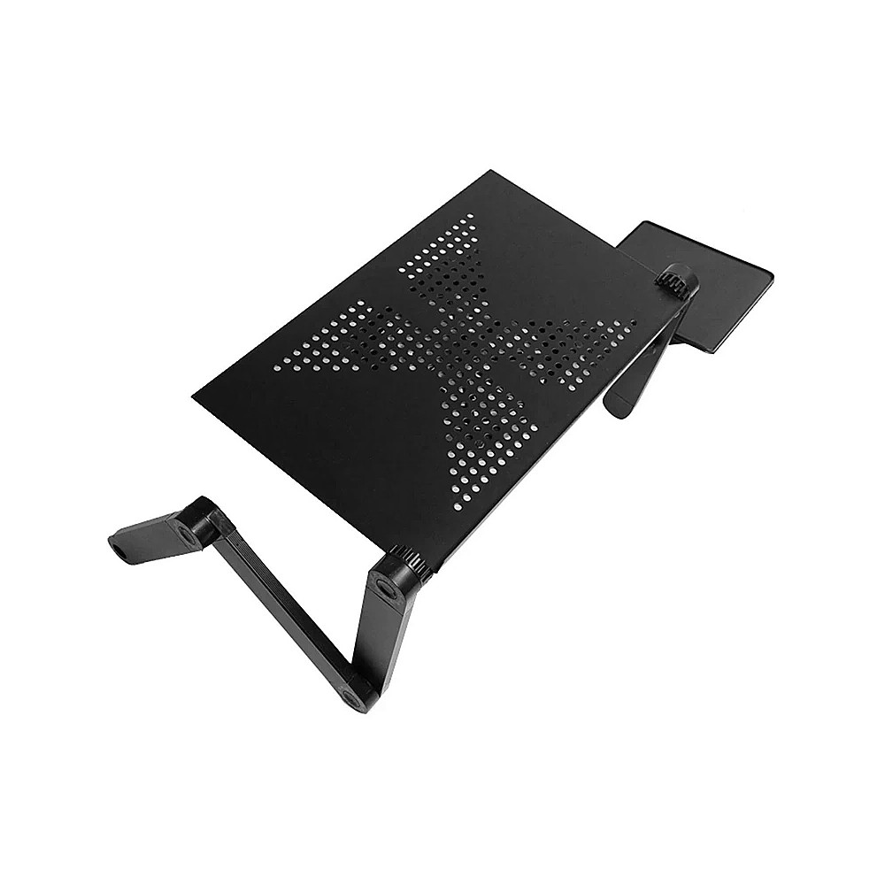 Foldable Laptop Stand Portable Aluminum Alloy Laptop Stand Desktop Stand with Heat Dissipation Hole Mouse Board - Black Style B, Universal
Foldable Laptop Stand Portable Aluminum Alloy Laptop Stand Desktop Stand with Heat Dissipation Hole Mouse Board - Black Style B, Universal