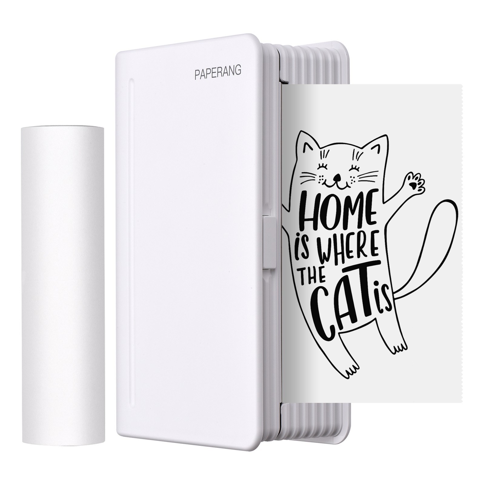 PAPERANG 112mm Pocket Photo Printer Portable BT Thermal Printer 300dpi Compatible with Android iOS Windows Mac
PAPERANG 112mm Pocket Photo Printer Portable BT Thermal Printer 300dpi Compatible with Android iOS Windows Mac