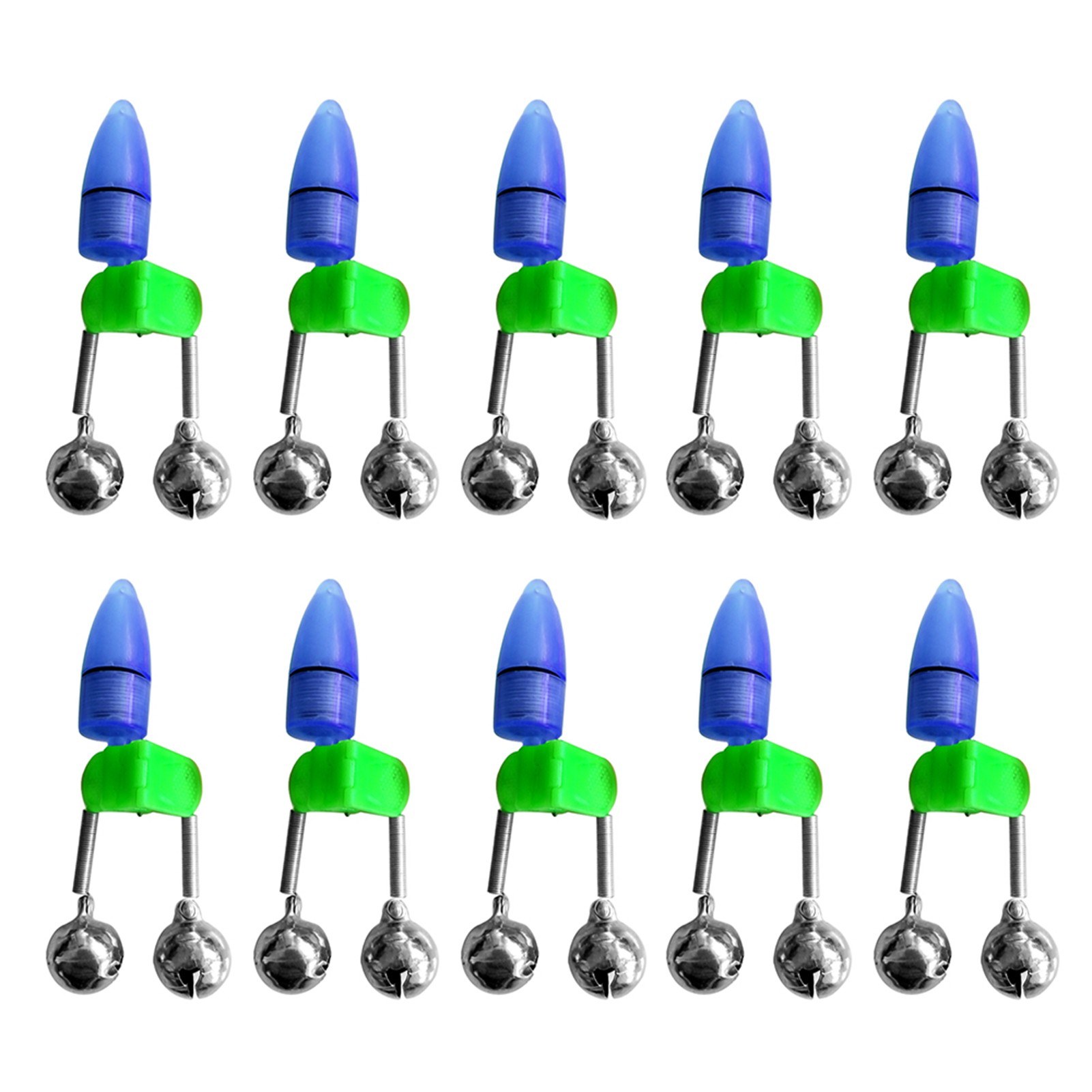 10 Stücke Nacht Angelrute Köderalarme Indikatoren LED-Licht Mit Twin Glocken - Blaues Licht
10 Stücke Nacht Angelrute Köderalarme Indikatoren LED-Licht Mit Twin Glocken - Blaues Licht