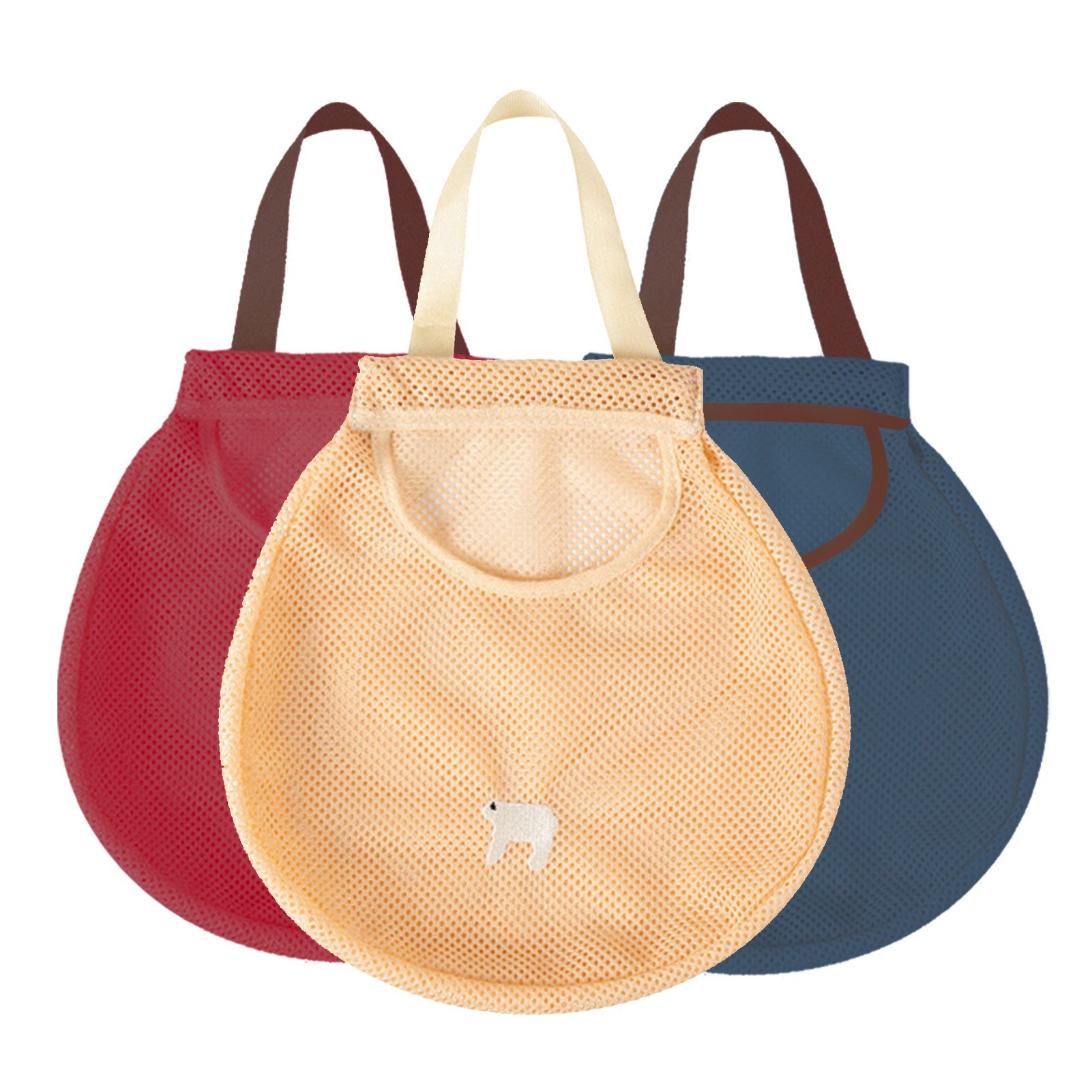 3Pcs/Set Kitchen Reusable Grocery Bag Fruit Vegetable Tote Bag Washable Market Shopping Handbag
3Pcs/Set Kitchen Reusable Grocery Bag Fruit Vegetable Tote Bag Washable Market Shopping Handbag