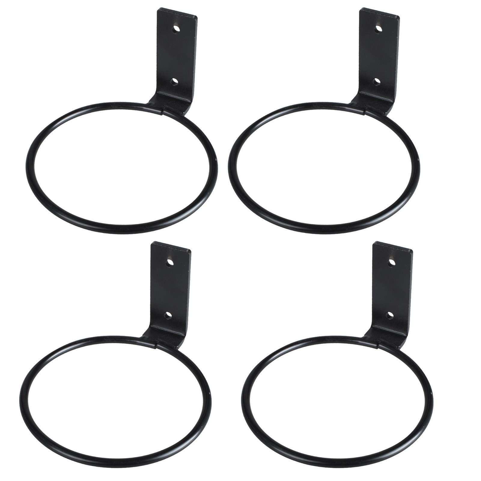 4Pcs Hanging Plant Bracket Metal Flower Pot Wall Mounted Holder Rings for Outdoor Indoor Decoration - 4 inches
4Pcs Hanging Plant Bracket Metal Flower Pot Wall Mounted Holder Rings for Outdoor Indoor Decoration - 4 inches