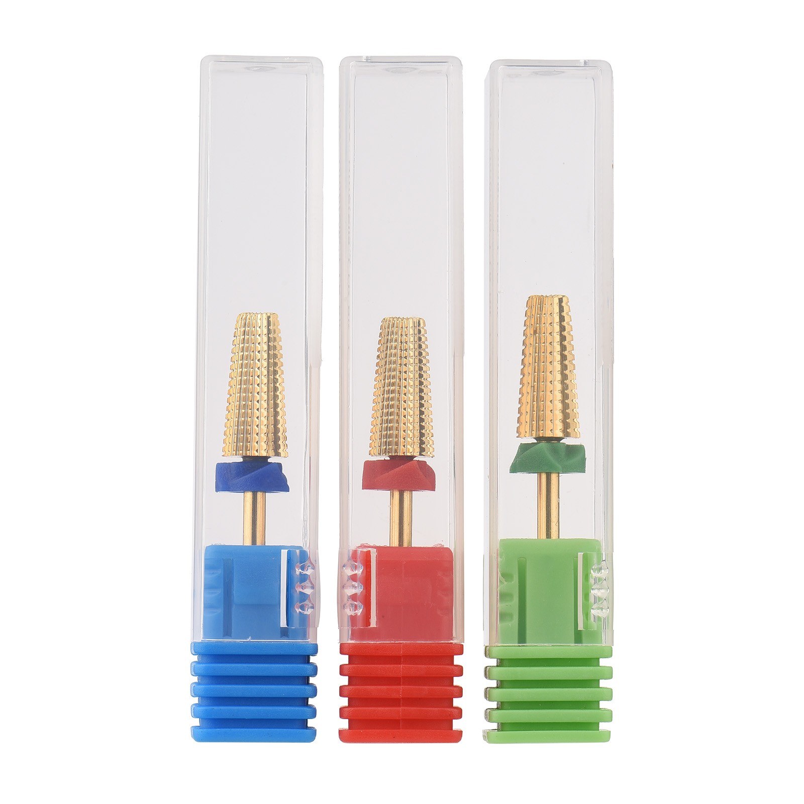 3Pcs/Set Nail Drill Bit Set Cuticle Nail Gel Polish Removal Electric Nail Drill Replacement Drill Bit Kit - Gold/ Type 4
3Pcs/Set Nail Drill Bit Set Cuticle Nail Gel Polish Removal Electric Nail Drill Replacement Drill Bit Kit - Gold/ Type 4