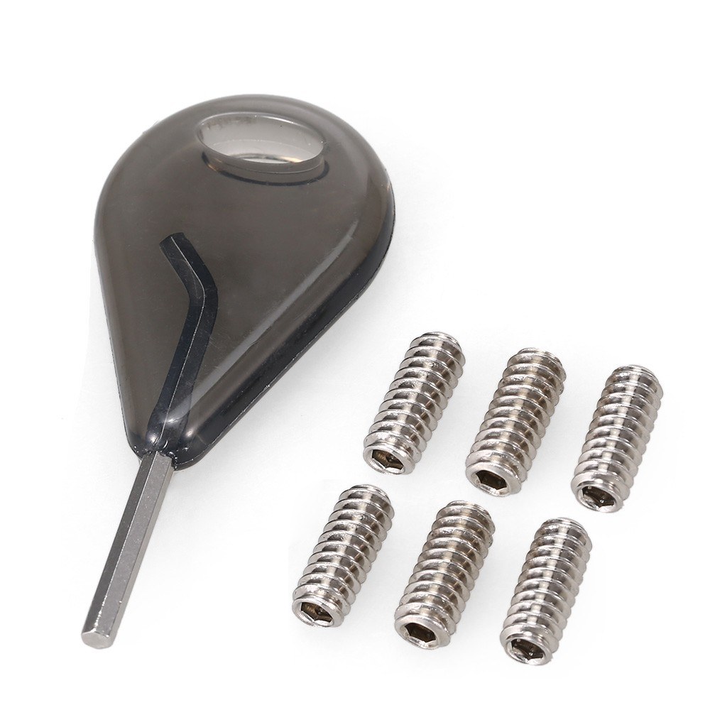 Edelstahl -surfbrettflossenschrauben 9mm/12 mm Für FCS -flossen Zusätzliche Flossenschlüssel - 6pcs/9mm
Edelstahl -surfbrettflossenschrauben 9mm/12 mm Für FCS -flossen Zusätzliche Flossenschlüssel - 6pcs/9mm