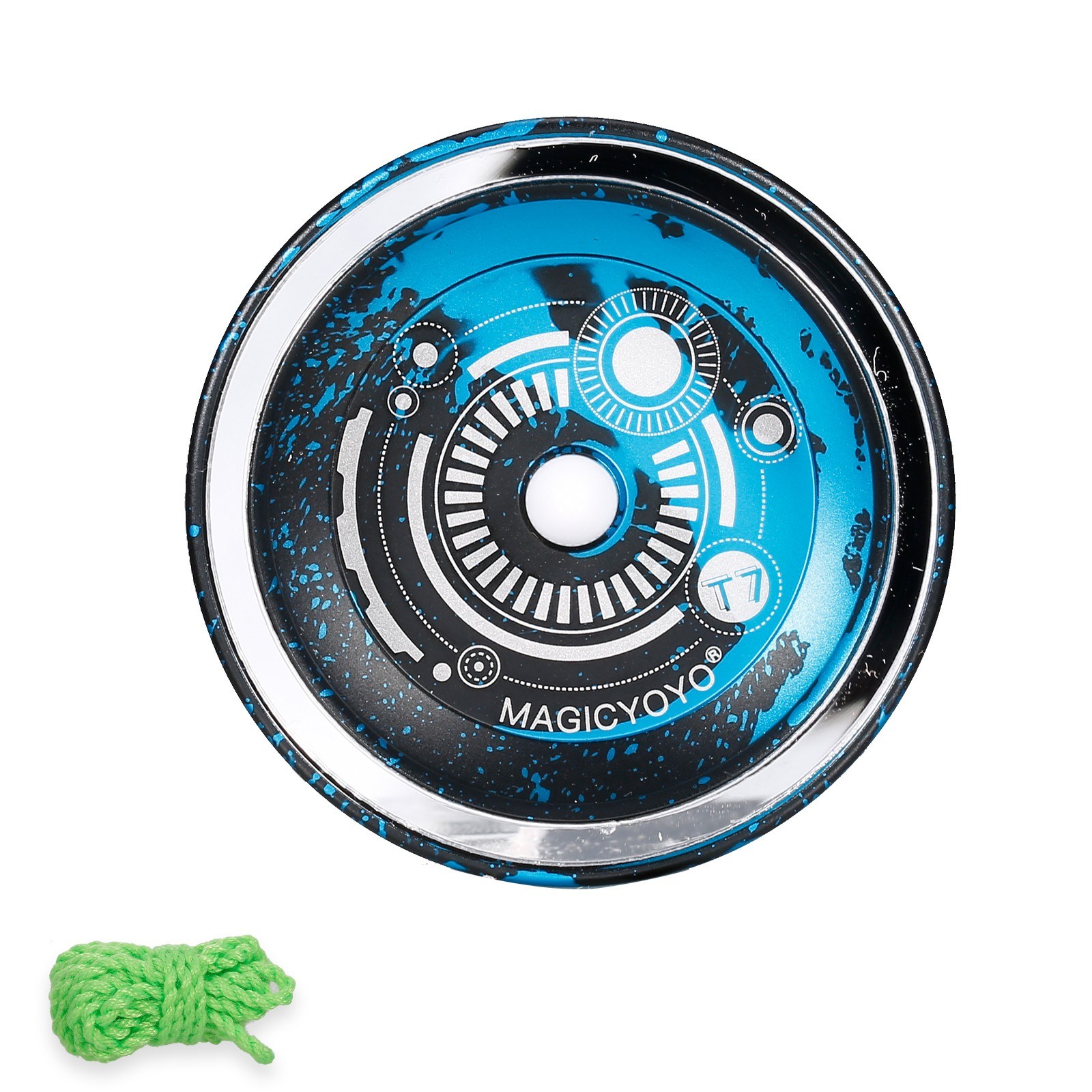 Magicyoyo T7 Responsive Yoyo Für Kinderanfänger, Schmales Lagerstahl Achin Aluminiumlegierung Yoyo - Blau
Magicyoyo T7 Responsive Yoyo Für Kinderanfänger, Schmales Lagerstahl Achin Aluminiumlegierung Yoyo - Blau