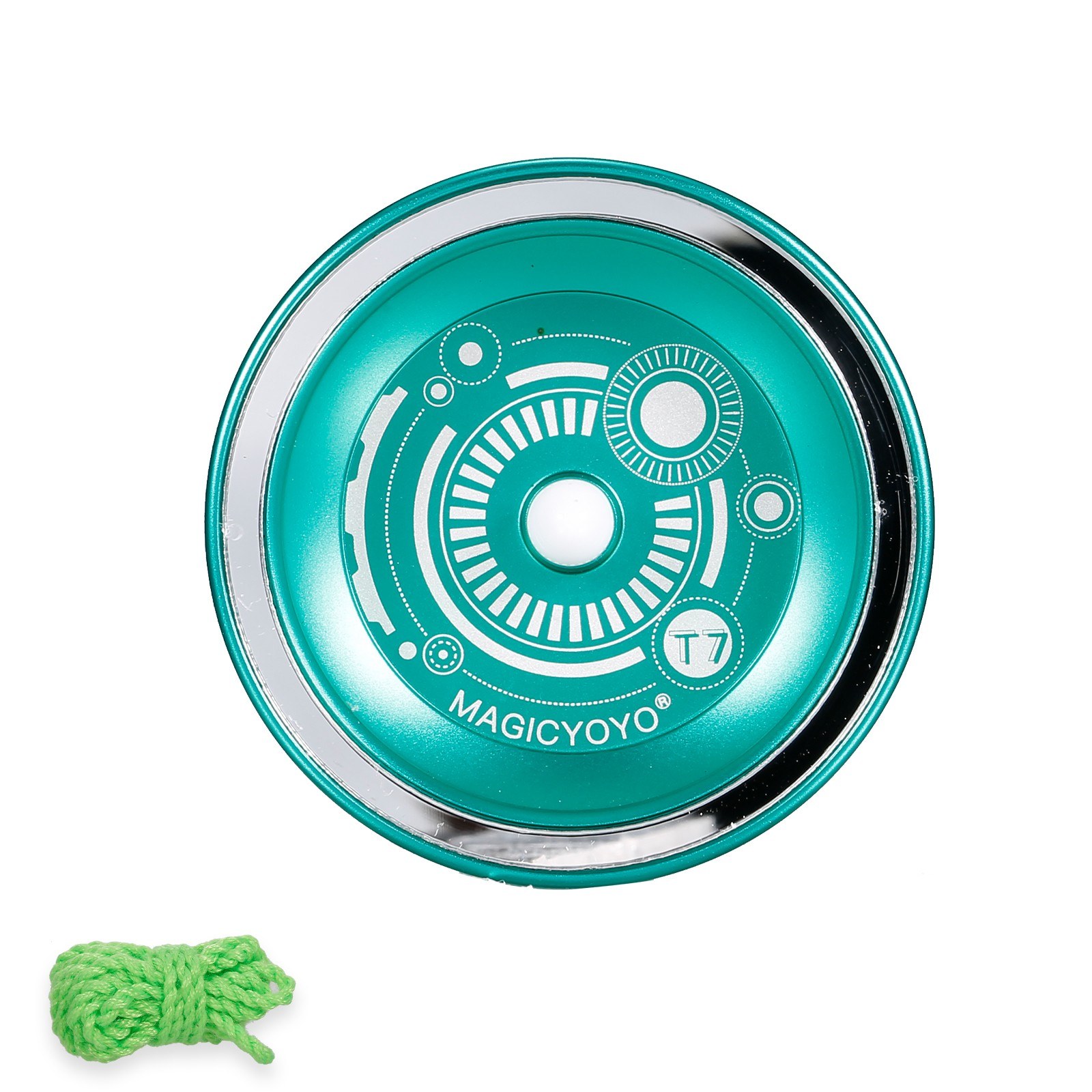 Magicyoyo T7 Responsive Yoyo Für Kinderanfänger, Schmales Lagerstahl Achin Aluminiumlegierung Yoyo - Grün
Magicyoyo T7 Responsive Yoyo Für Kinderanfänger, Schmales Lagerstahl Achin Aluminiumlegierung Yoyo - Grün