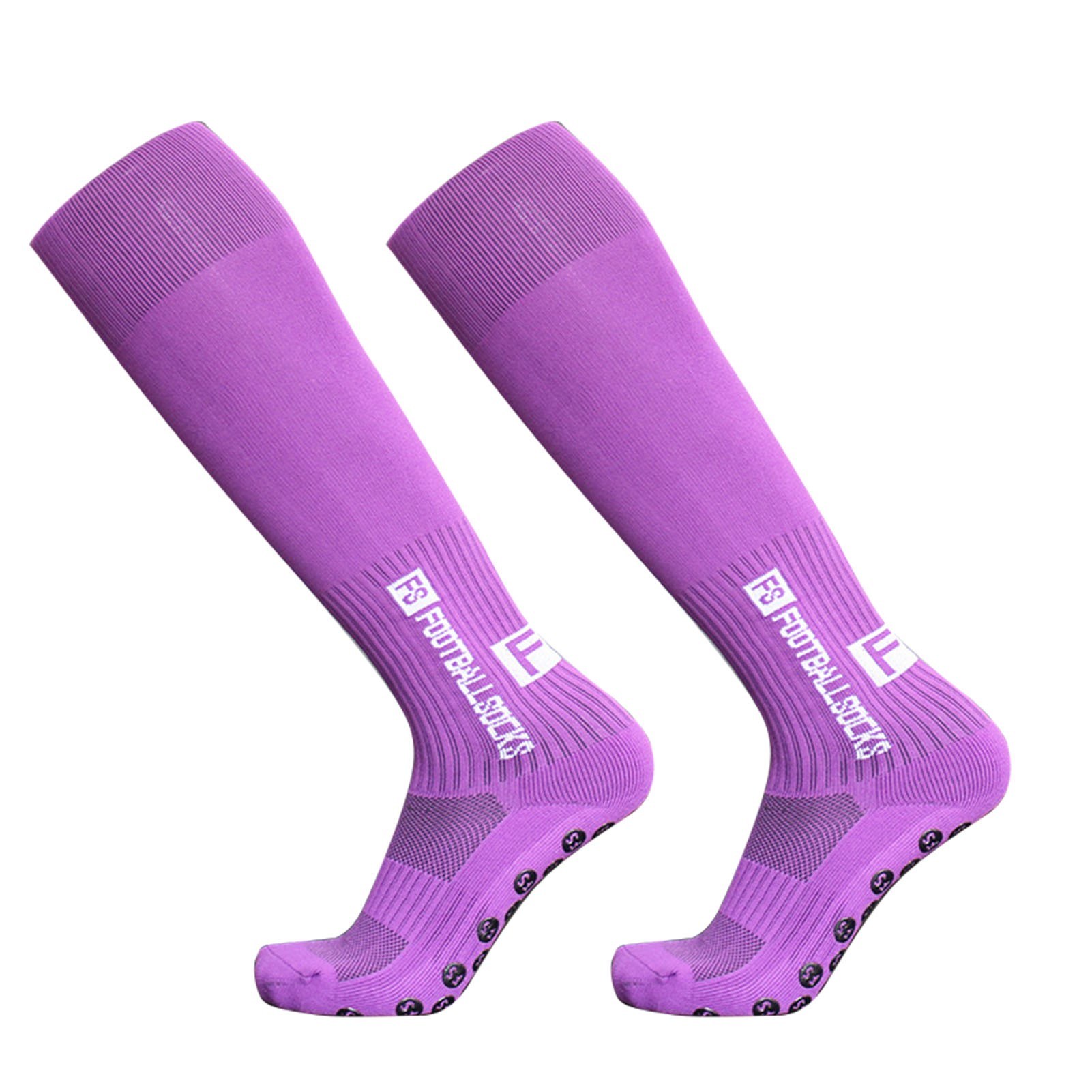 1 Paar Fußballsocken Sport Polyester Anti-rutsch-baseball-fußball Fußballrohr Socken Hoher Röhrchen Langknie Atmungsaktive Kompressionssocken - Violett
1 Paar Fußballsocken Sport Polyester Anti-rutsch-baseball-fußball Fußballrohr Socken Hoher Röhrchen Langknie Atmungsaktive Kompressionssocken - Violett