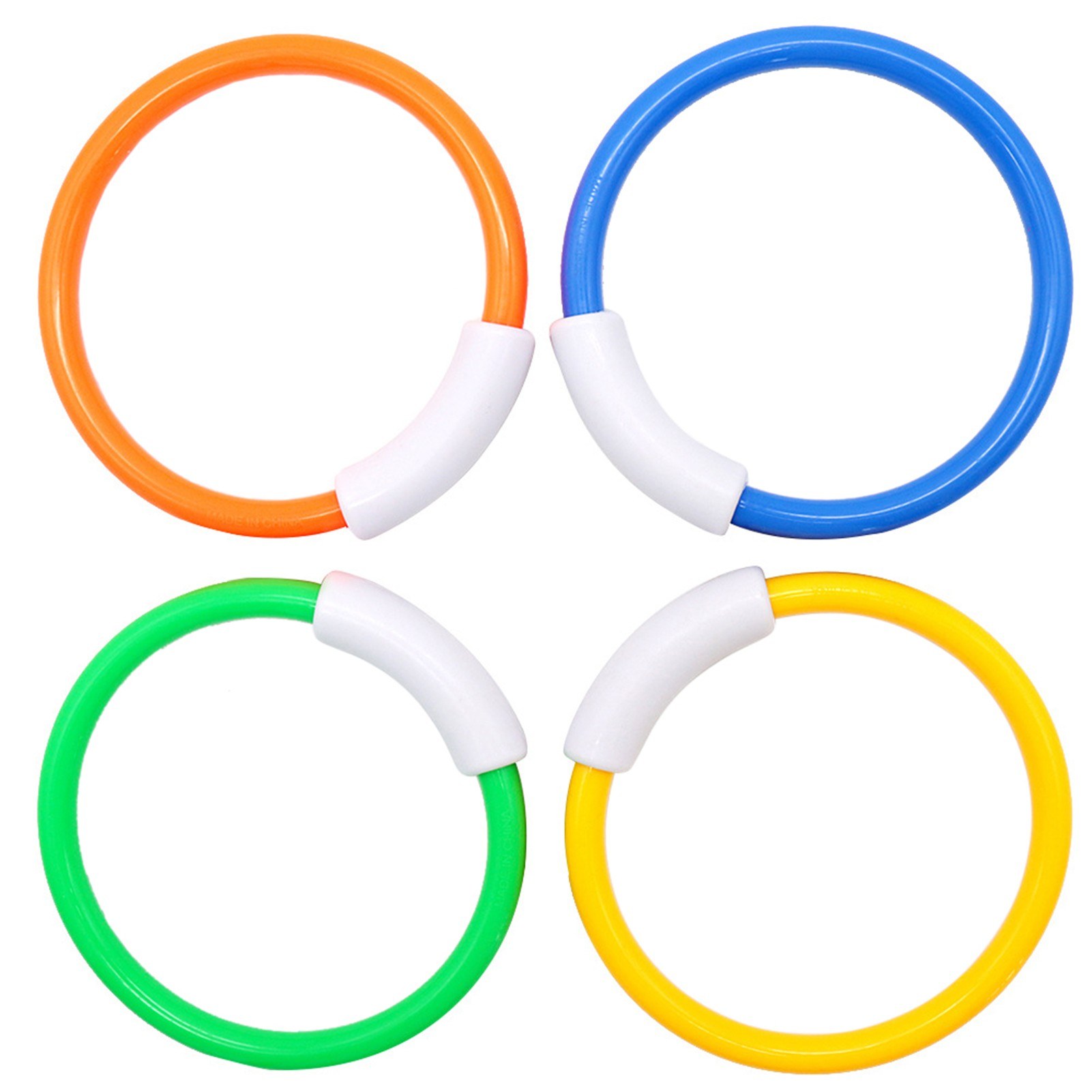 4pcs Pool-tauchspielzeug 5,3-zoll-wasserschwimmbad-tauchringe Farbenfrohe Spaß Wasserspielzeug
4pcs Pool-tauchspielzeug 5,3-zoll-wasserschwimmbad-tauchringe Farbenfrohe Spaß Wasserspielzeug
