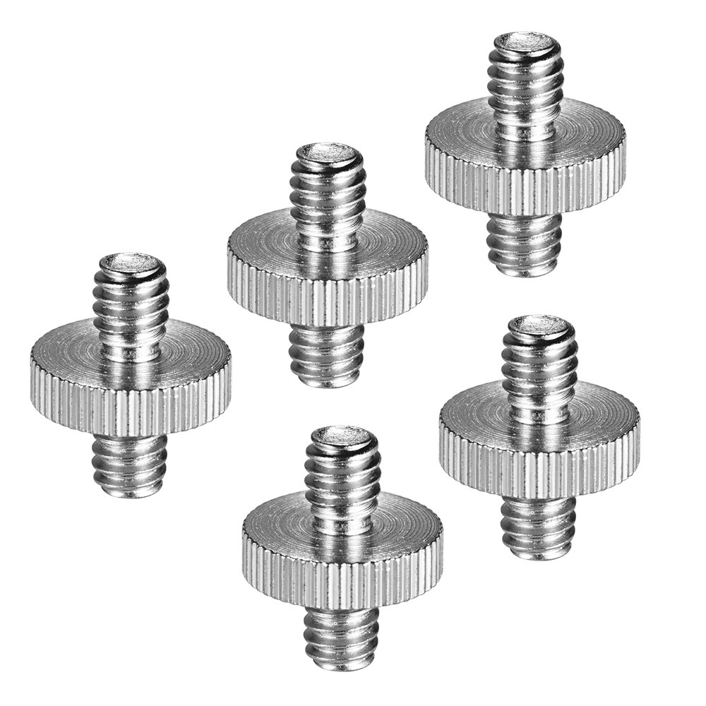 5pcs Standard 1 / 4 "-20 Männlich Bis 1 / 4 "-20 Männliche Gewindeschrauben-adapter Doppelkopfstol
5pcs Standard 1 / 4 "-20 Männlich Bis 1 / 4 "-20 Männliche Gewindeschrauben-adapter Doppelkopfstol