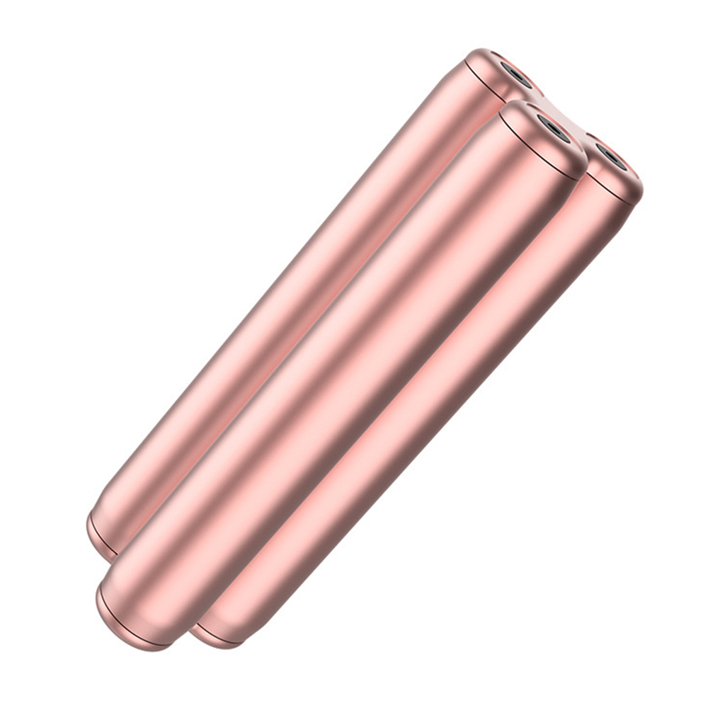 

Dekompression Palm Roller Aluminiumlegierung Handmassagegeräte Fingerspannungspannung Spielzeug - Roségold
