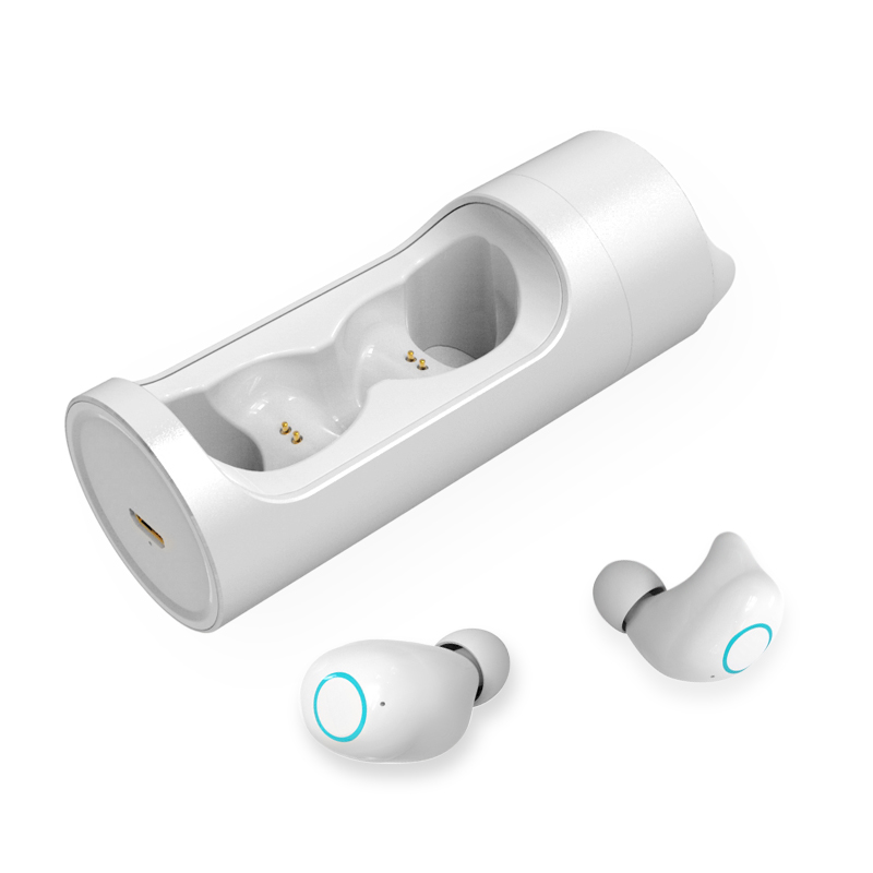 

TWS Беспроводная Bluetooth Гарнитура В Ухе Автоматическое Сопряжение Наушники Интимное Напоминание - Белый, iPhone 12 mini