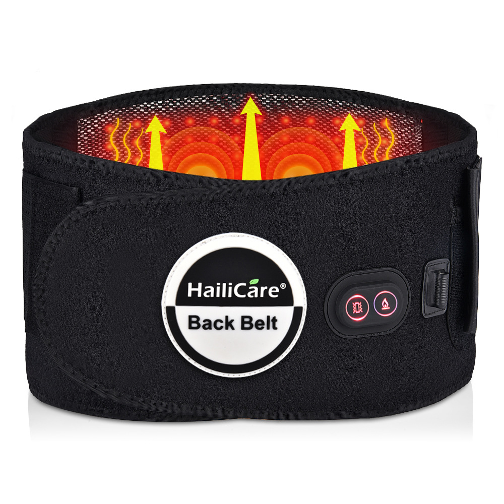 

Hagelicare LED -massageheizgürtel -wrap Rotlicht Elektrische Heizmassaget -massaget -physiotherapiegürtel - EU -stecker