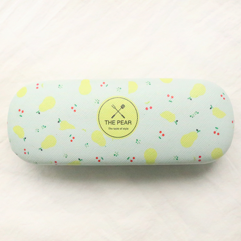 

Fruit Series PU Glasses Case Compression Resistant Eyeglasses Case - Mango