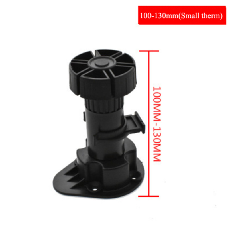 

PVC Plastic Adjusting Round Cabinet Foot Leg - 100-130mm (Small Therm)