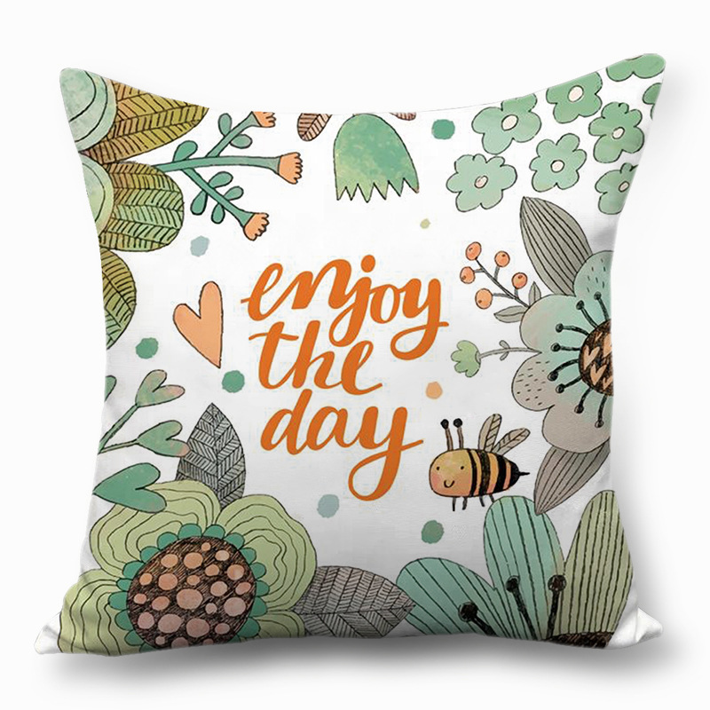 

Easter Bunny Eggs Throw Pillow Cover Soft Square Pillow Case 44x44cm - TP0017-7