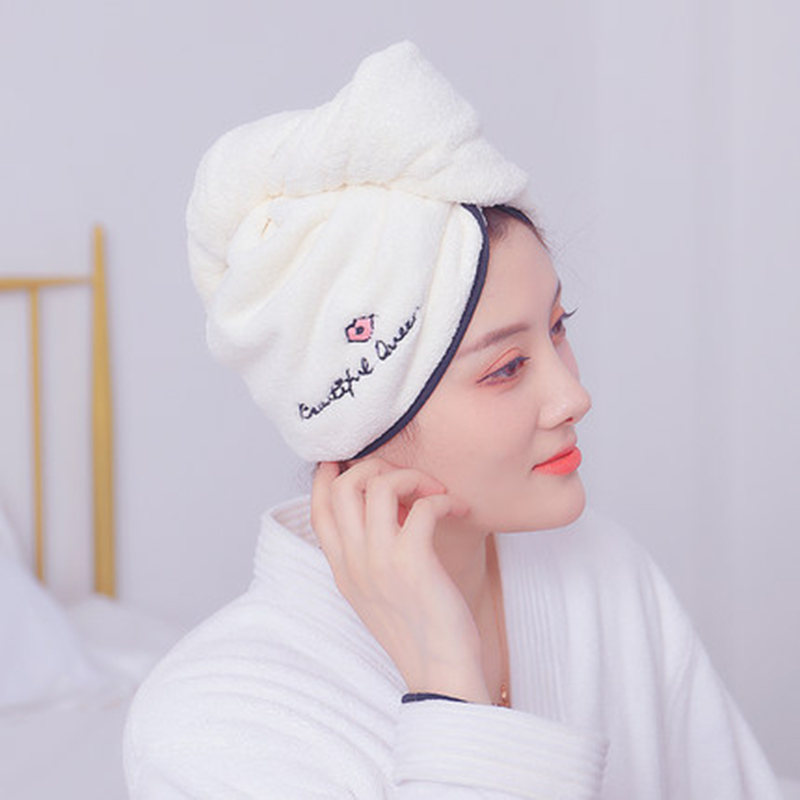 

Quick Dry Super Absorbent Thickening Towel Hair Bath Cap - Lip Queen