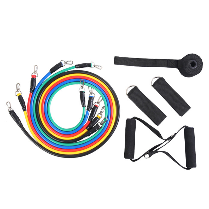 

Resistance Band Set Elastic Exercise Bands for Weights Exercise and Fitness Workout