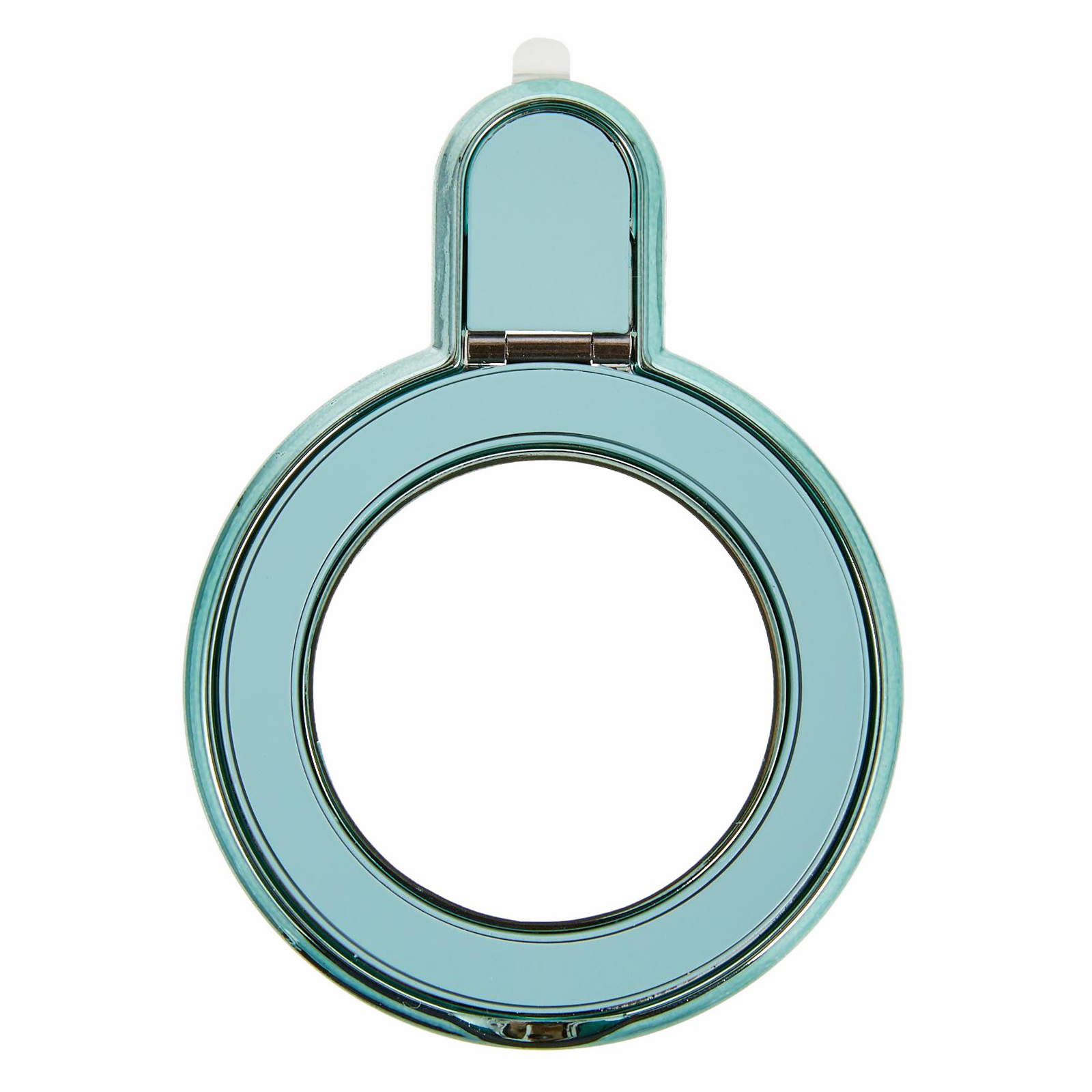 Phone Case Metal Kickstand Holder Adhesive Back for Mobile Devices - Cyan