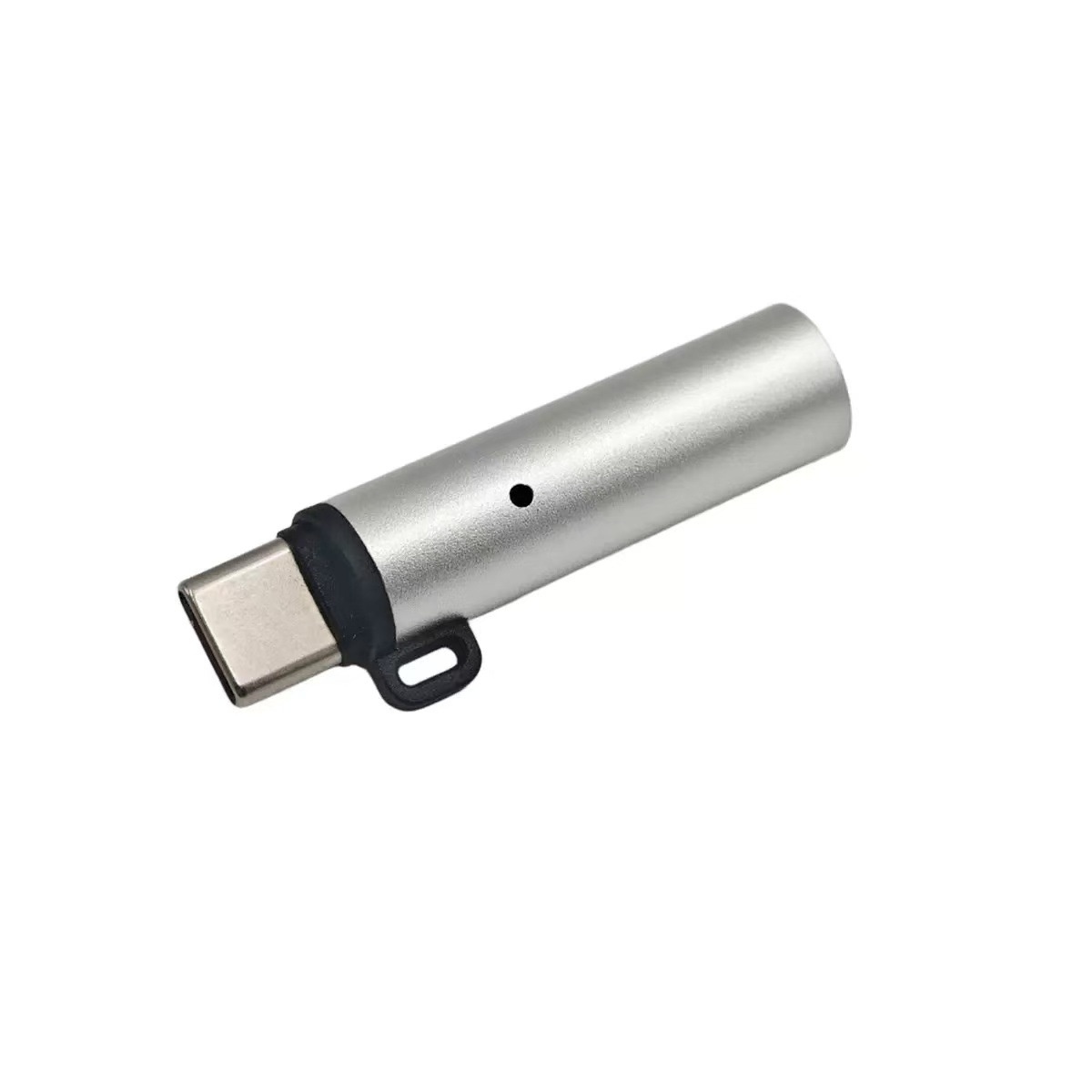 Flameless Type-C Cigarette Lighter without Bult-in Battery Portable Blowing Sensor Igniter - Silver