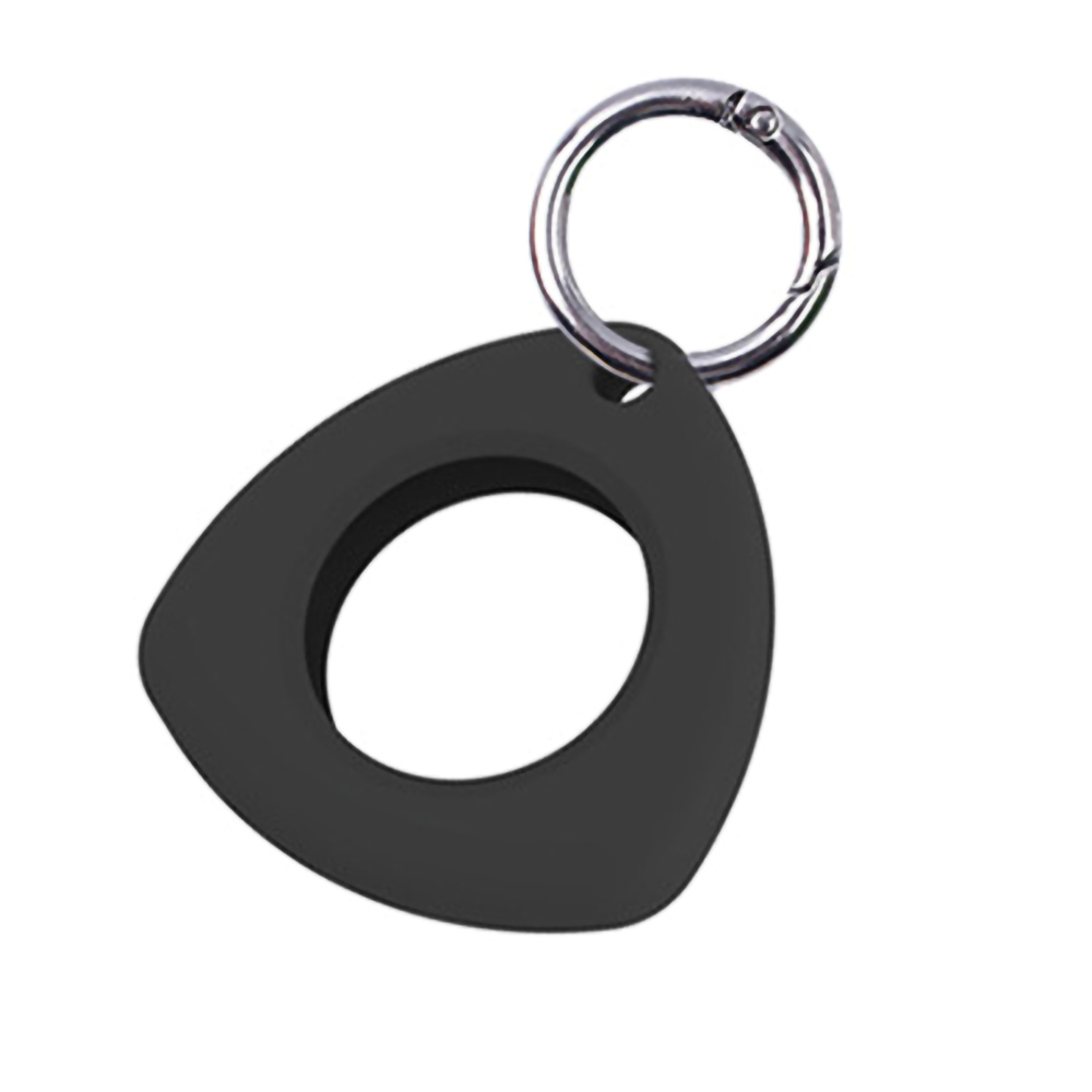 

Triangle Silicone Protective Case Cover for Apple AirTag Bluetooth Locator - Black, AirTag