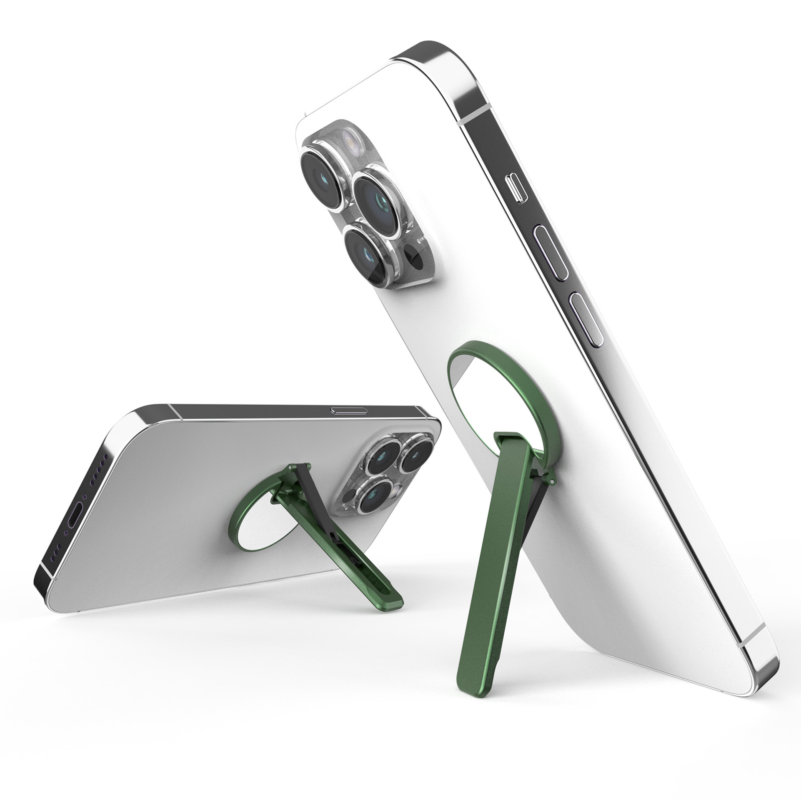 

Handy Kickstand Aluminiumlegierung 360-grad-rotary Desktop-telefonständer - Grün, Universal