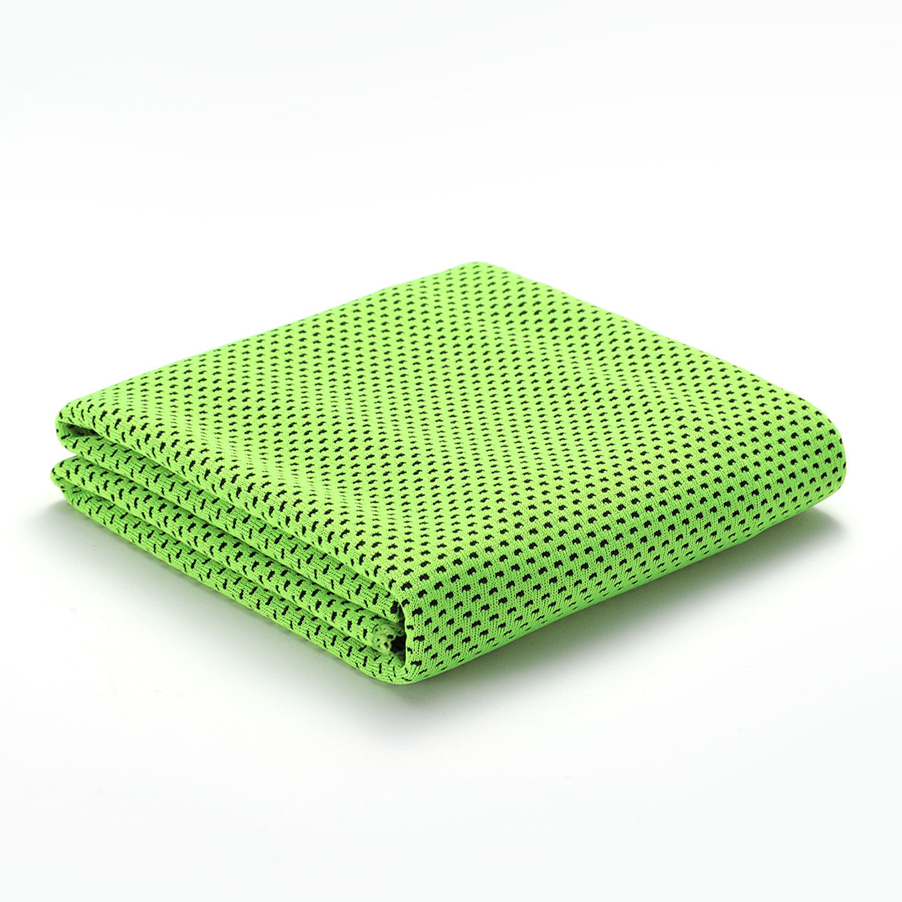

Two-layer Summer Running Instant Cooling Towel Cooling Towel Sports Cold Towel - Green