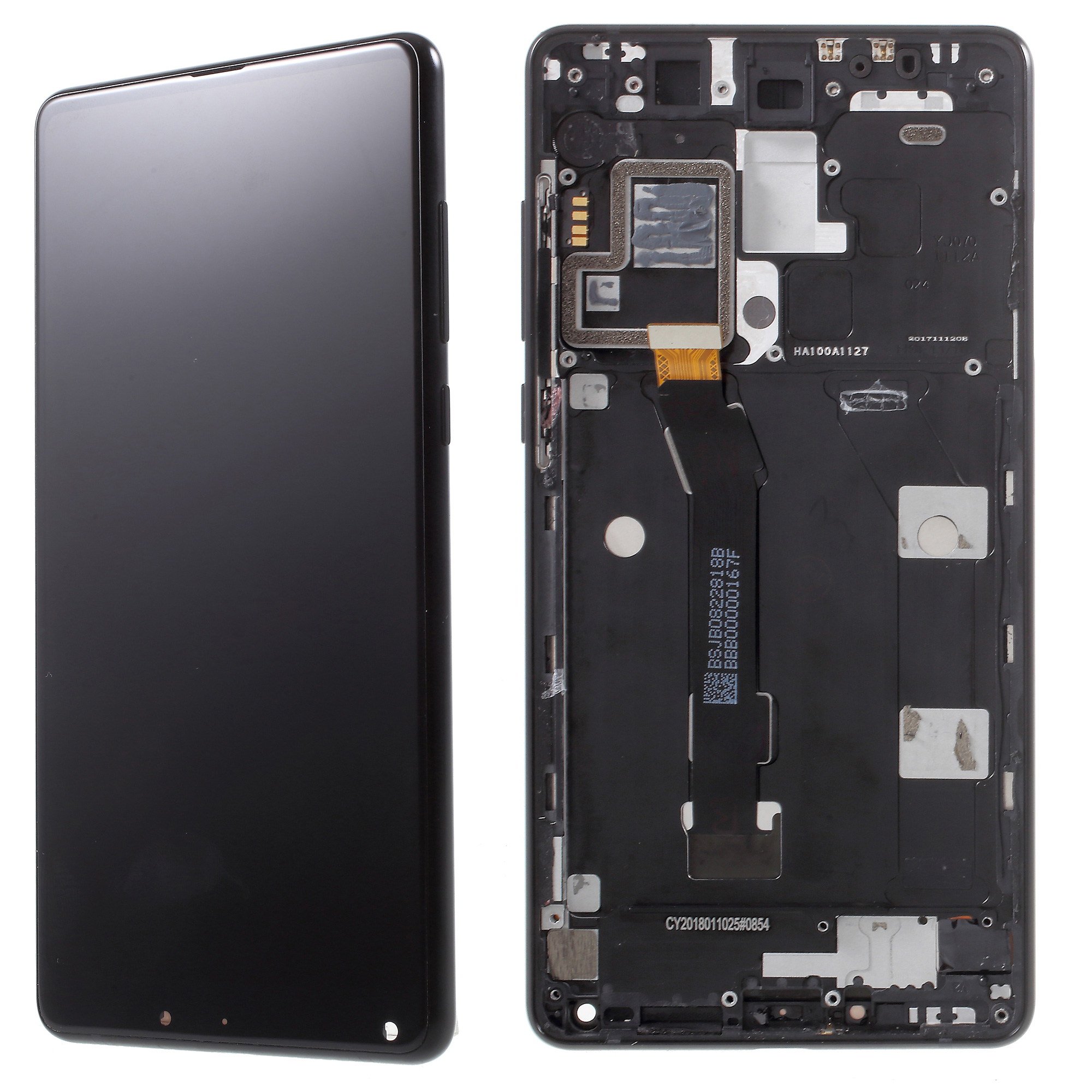 

LCD Screen and Digitizer Assembly + Frame for Xiaomi Mi Mix 2