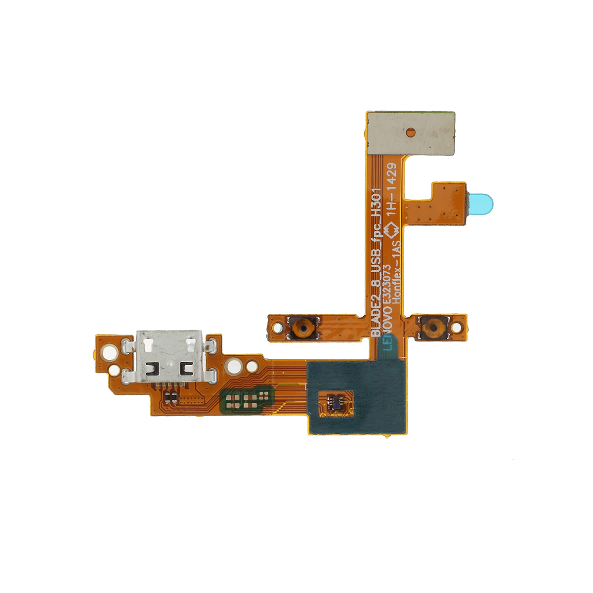 

For Lenovo Yoga Tablet 2 10.1 1051F OEM Charging Port Dock Connector Flex Cable Replacement, Lenovo Yoga Tablet 2 10.1