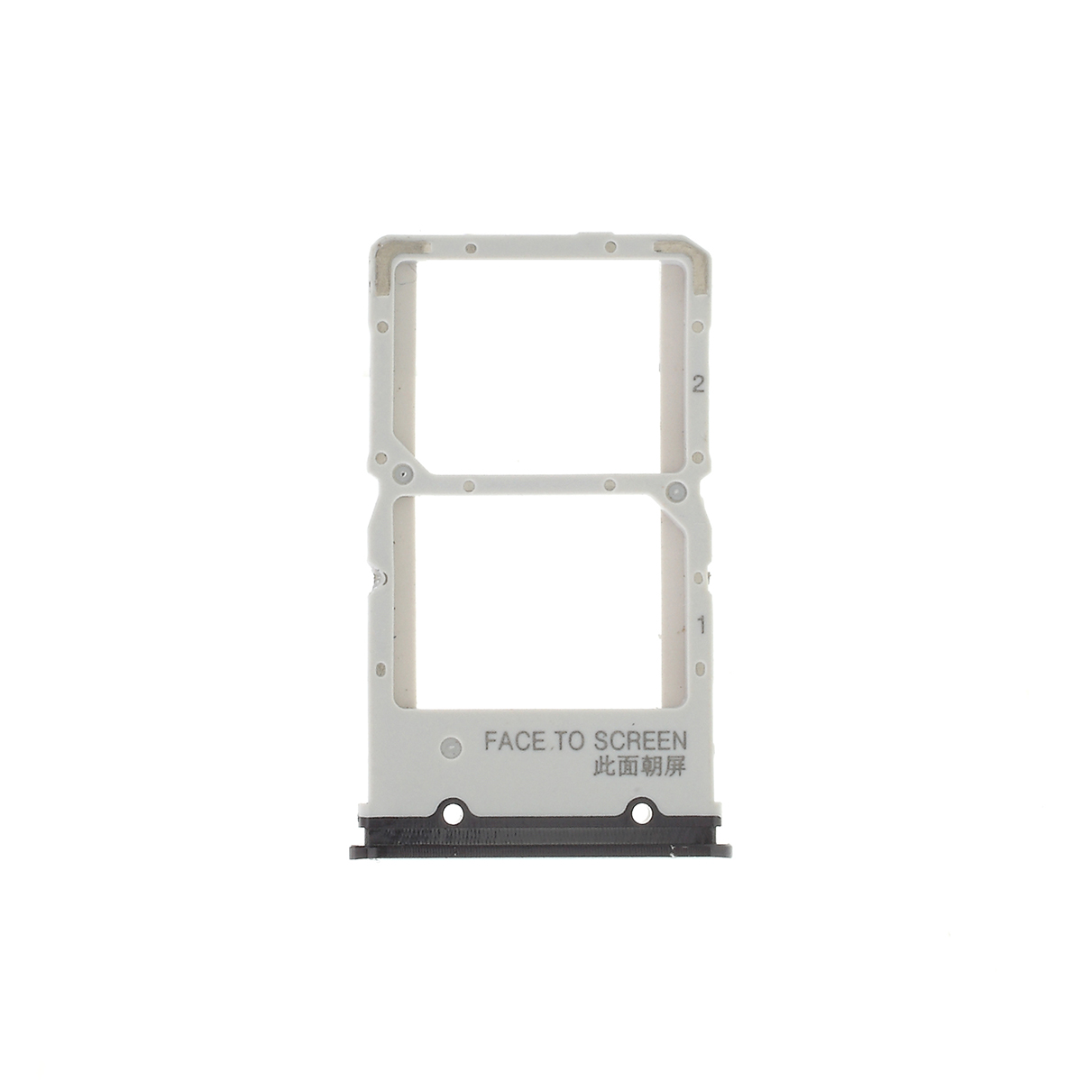 OEM Dual SIM Card Tray Holder Replacement for Xiaomi Redmi K20 Mi 9T in Russia - Black
