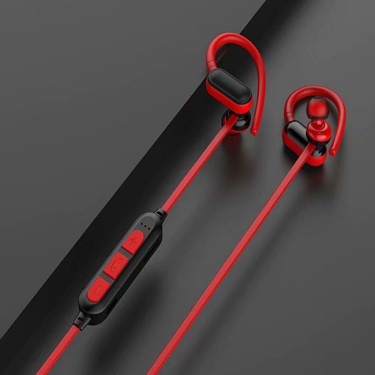 

Bluetooth Earhook Поддержка TF Card 6D Sound Sports Wireless - Красный, iPhone 12 mini
