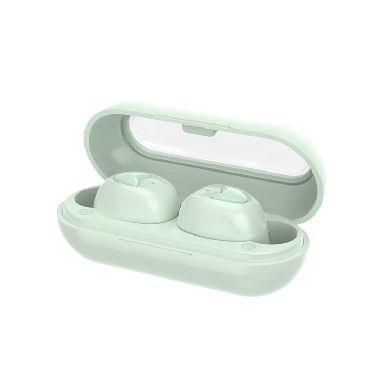 

TW10 Bluetooth 5.0 Earphones Stereo Wireless Headsets - Green, iPhone 12 mini