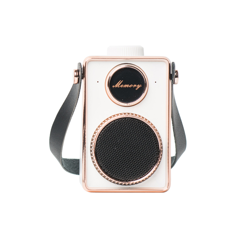 

CYKE Retro Times Portable Bluetooth Speaker CM-3 - White, Universal