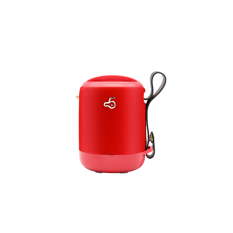 

BD05 Portable Bluetooth 5.0 Wireless HiFi Speaker Waterproof Subwoofer Music Player FM Radio - Red, iPhone 12 mini