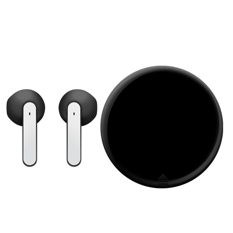 

NR-750 TWS Bluetooth 5.1 Мини Спортивные Наушники Беспроводной Сенсорные Hifi Стерео Музыкальная Гарнитура - Черное Серебро