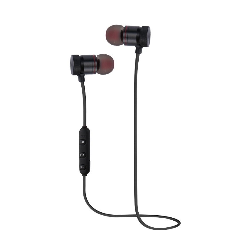 

GZ05 Metal Magnetic Bluetooth In-EAR-движения Наушники Для IPhone 7, Huawei P10 - Чернить, iPhone 12 mini