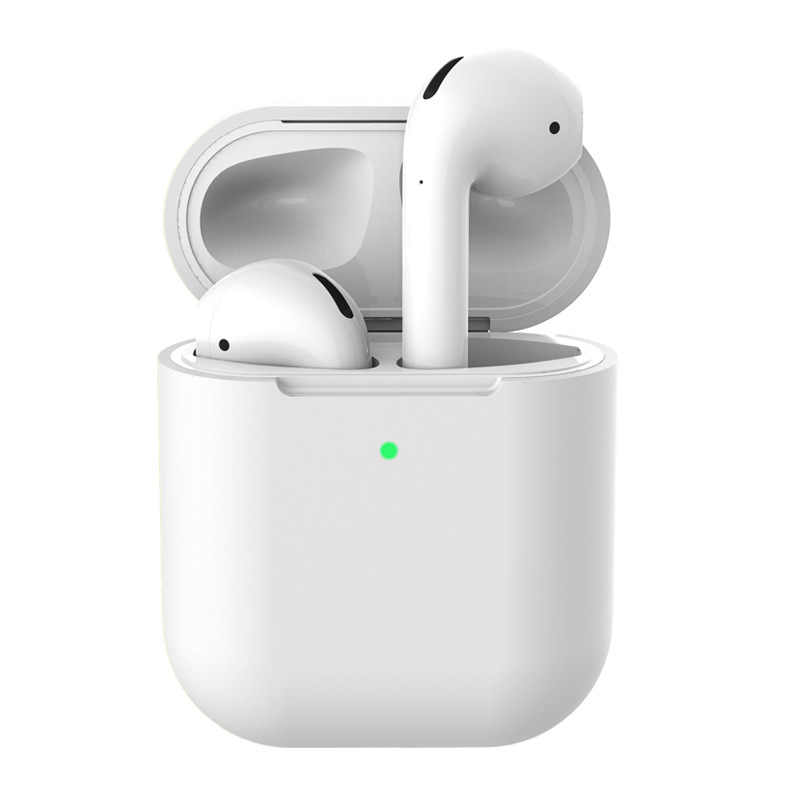 

Soft Silicone Case for Apple AirPods with Wireless Charging Case (2019) - White, Apple AirPods with Wireless Charging Case (2019)