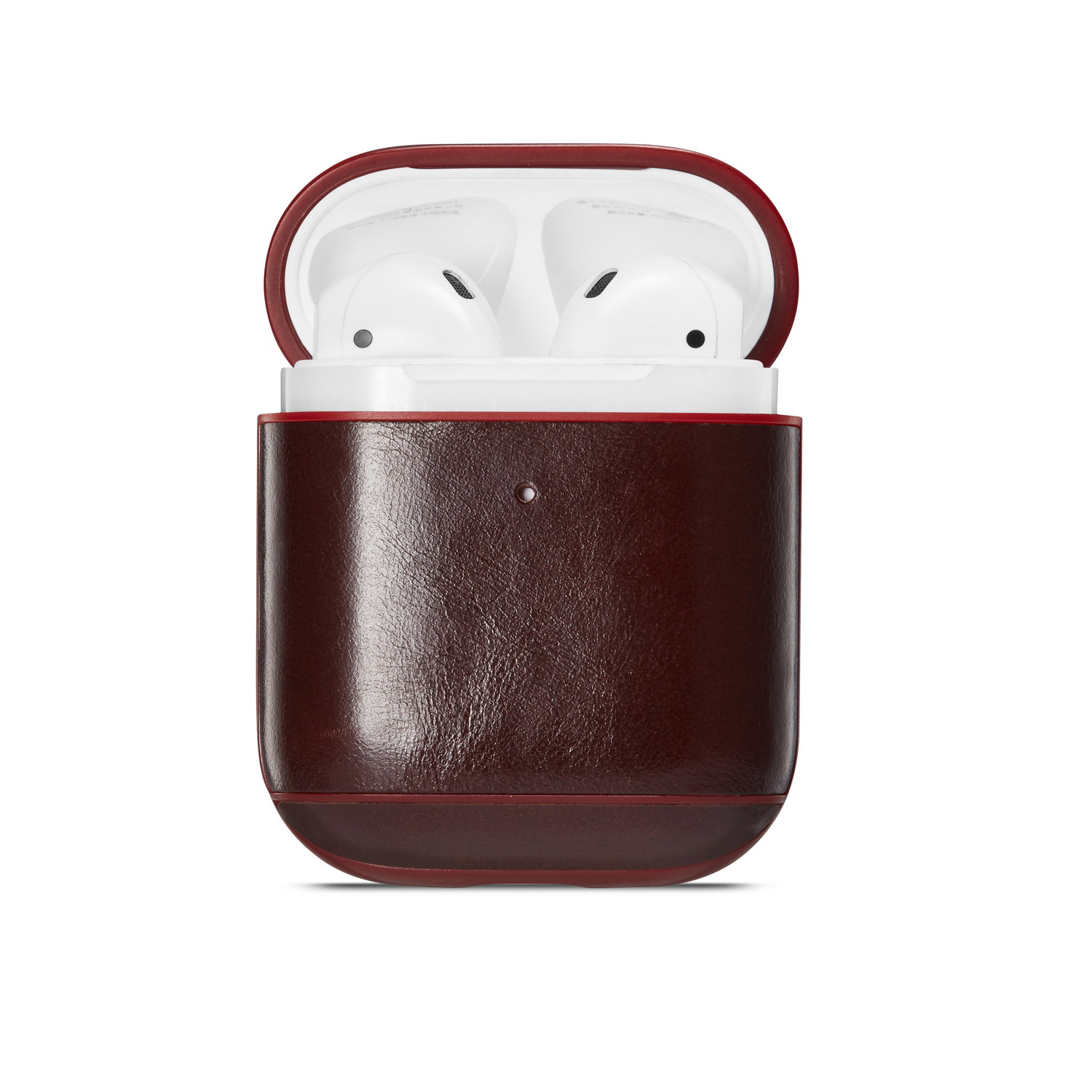 

Crazy Horse Skin Genuine leather AirPods Case for Apple AirPods with Wireless Charging Case (2019) / AirPods with Charging Case (2019) (2016) - Coffee, Apple AirPods with Charging Case (2019)
