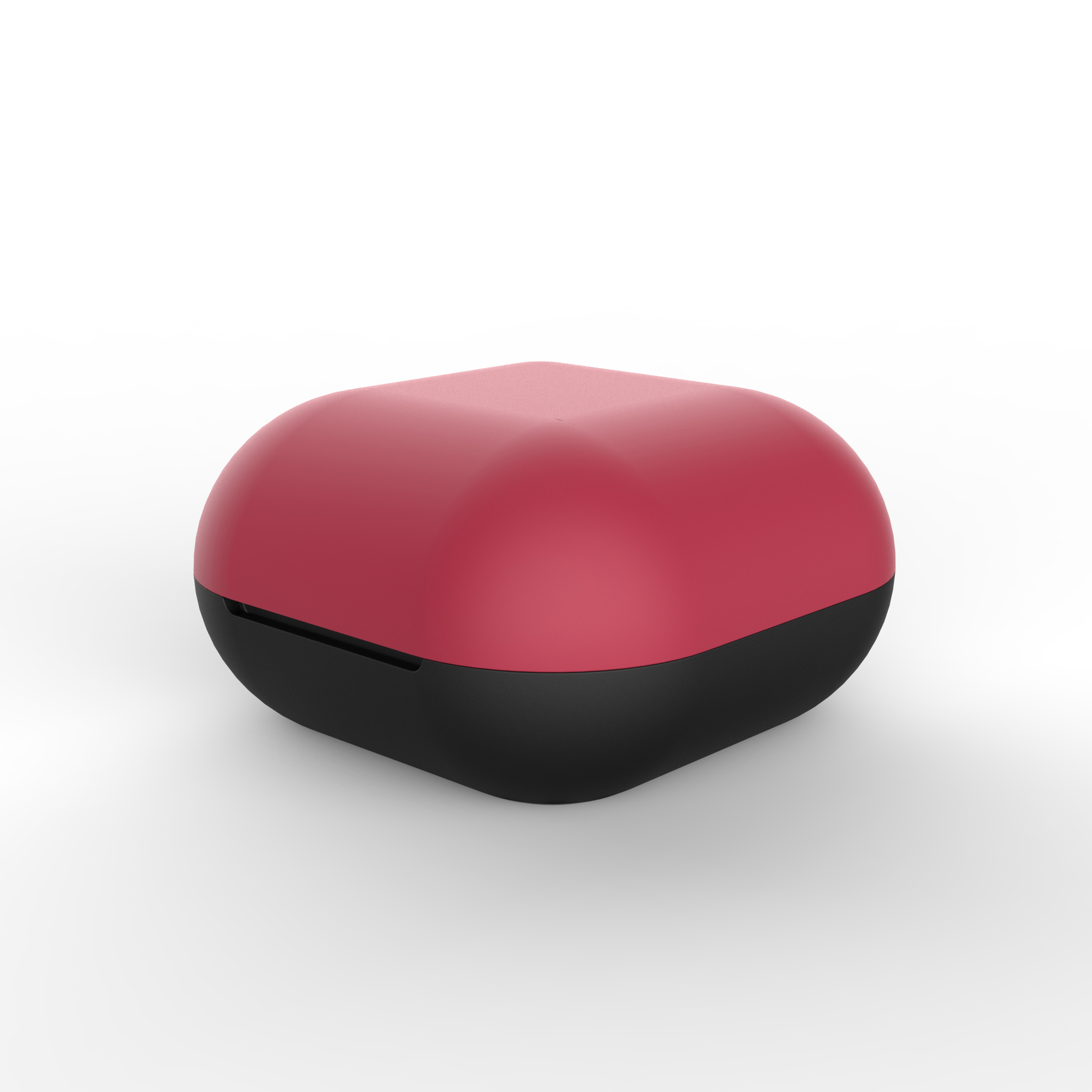 

Color Contrast Silicone Protective Headphones Cover for Power Beats - Wine Red/Black, Other Phone Models