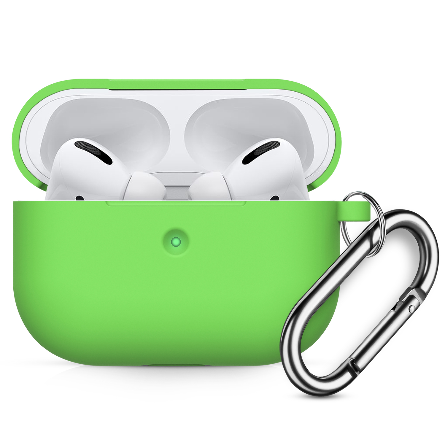 

Drop Resistant Thicken Silicone Case for Apple AirPods Pro - Green, AirPods Pro