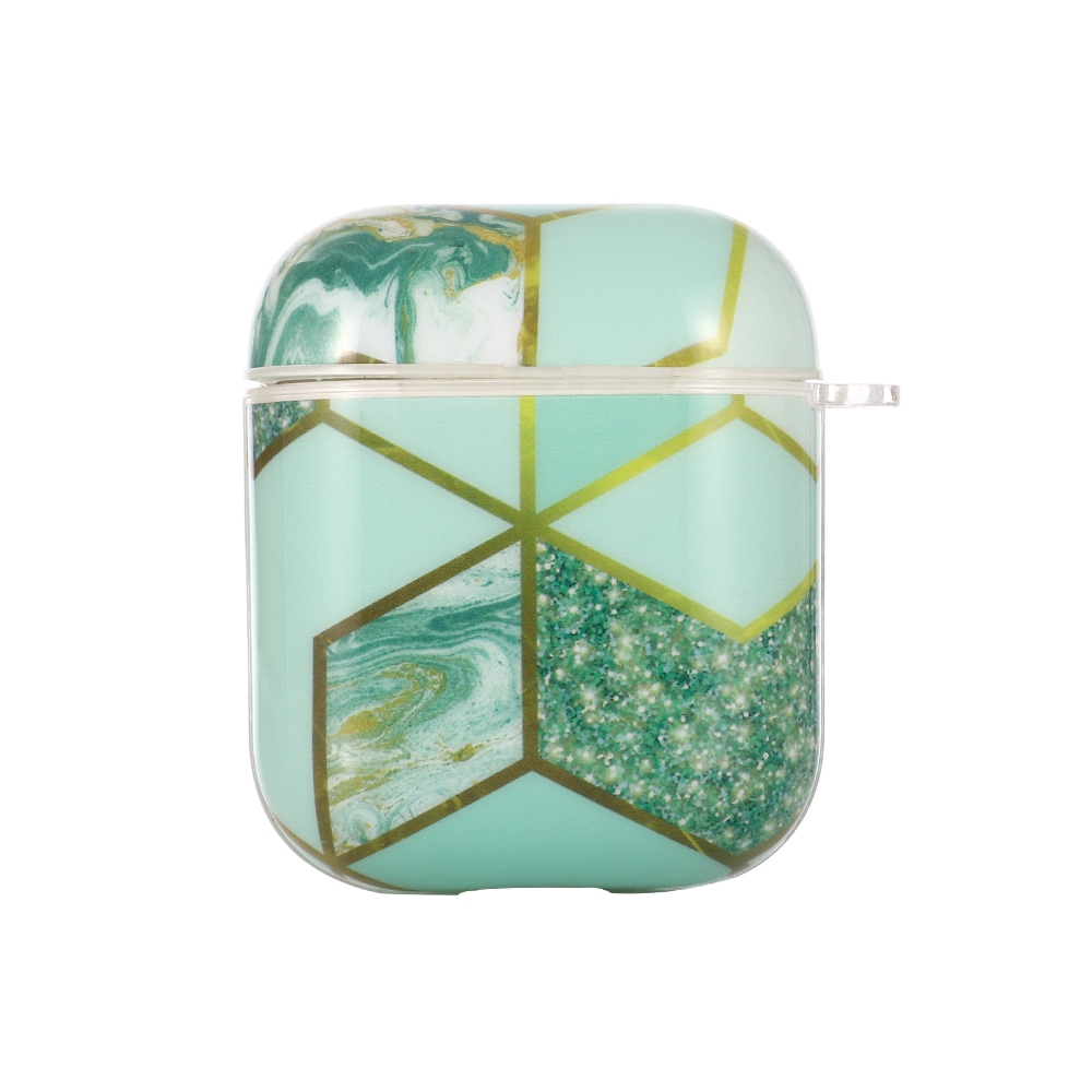 

Marble Pattern PC Case for Apple AirPods with Wireless Charging Case (2019) / AirPods with Charging Case (2019)/(2016) - Style G, Apple AirPods with Charging Case (2019)