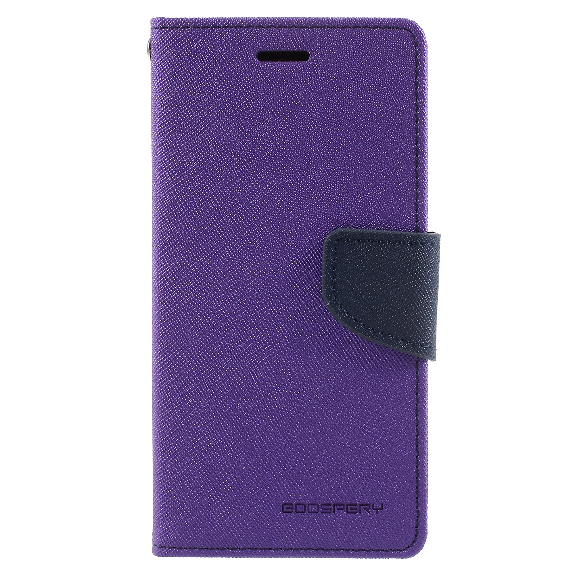 

MERCURY GOOSPERY Fancy Diary Leather Wallet Mobile Cover Shell for iPhone X 5.8 inch - Purple, iPhone X