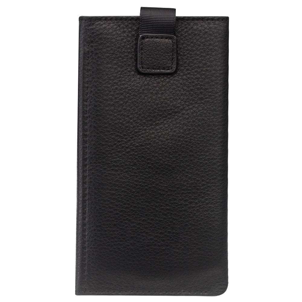 

QIALINO Cowhide Leather Pouch Wallet Phone Case for iPhone X / Xs - Black, iPhone X