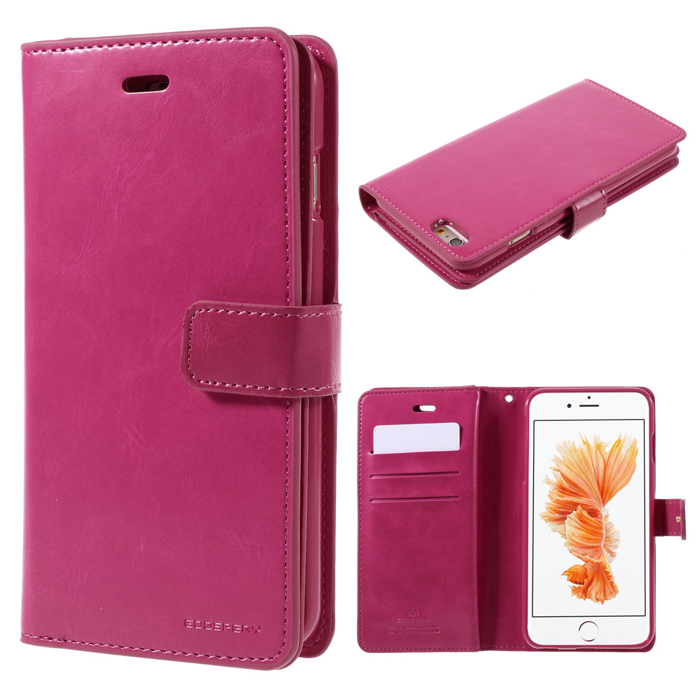 

MERCURY GOOSPERY Mansoor Wallet Diary Cover for iPhone 6s Plus/6 Plus - Rose, iPhone 6s Plus 5.5-inch