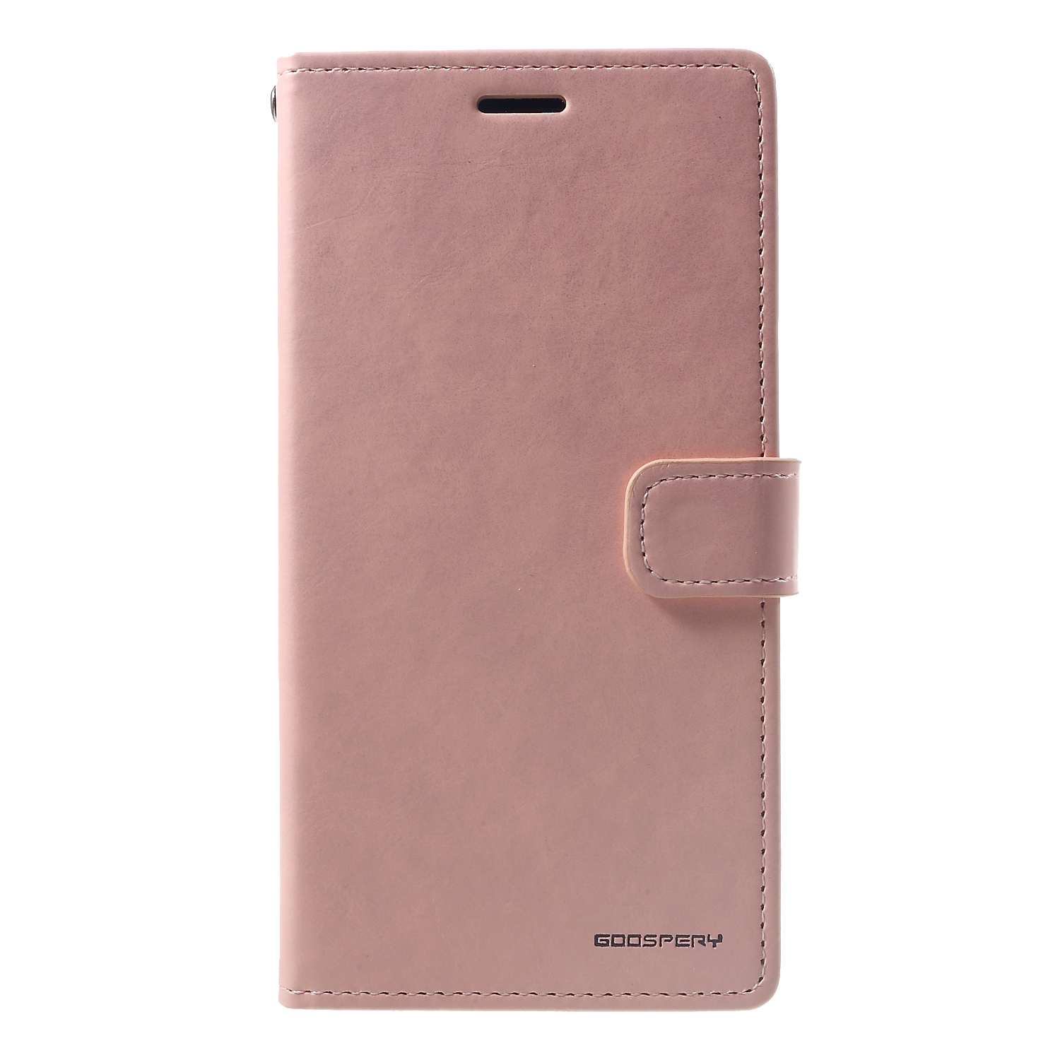 

MERCURY GOOSPERY Blue Moon Magnetic Stand Wallet Leather Casing for iPhone XS Max 6.5 inch - Rose Gold, iPhone XS Max 6.5 inch