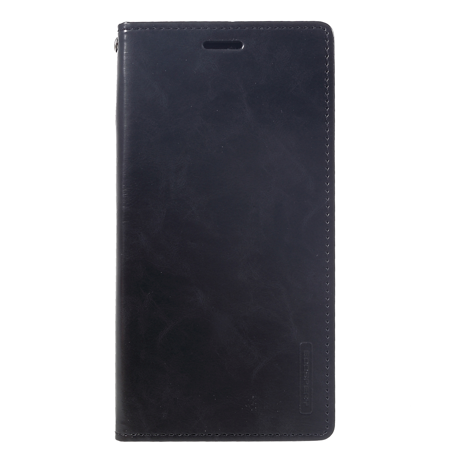 

MERCURY GOOSPERY Blue Moon Leather Mobile Cover for iPhone XS Max 6.5 inch - Black, iPhone XS Max 6.5 inch