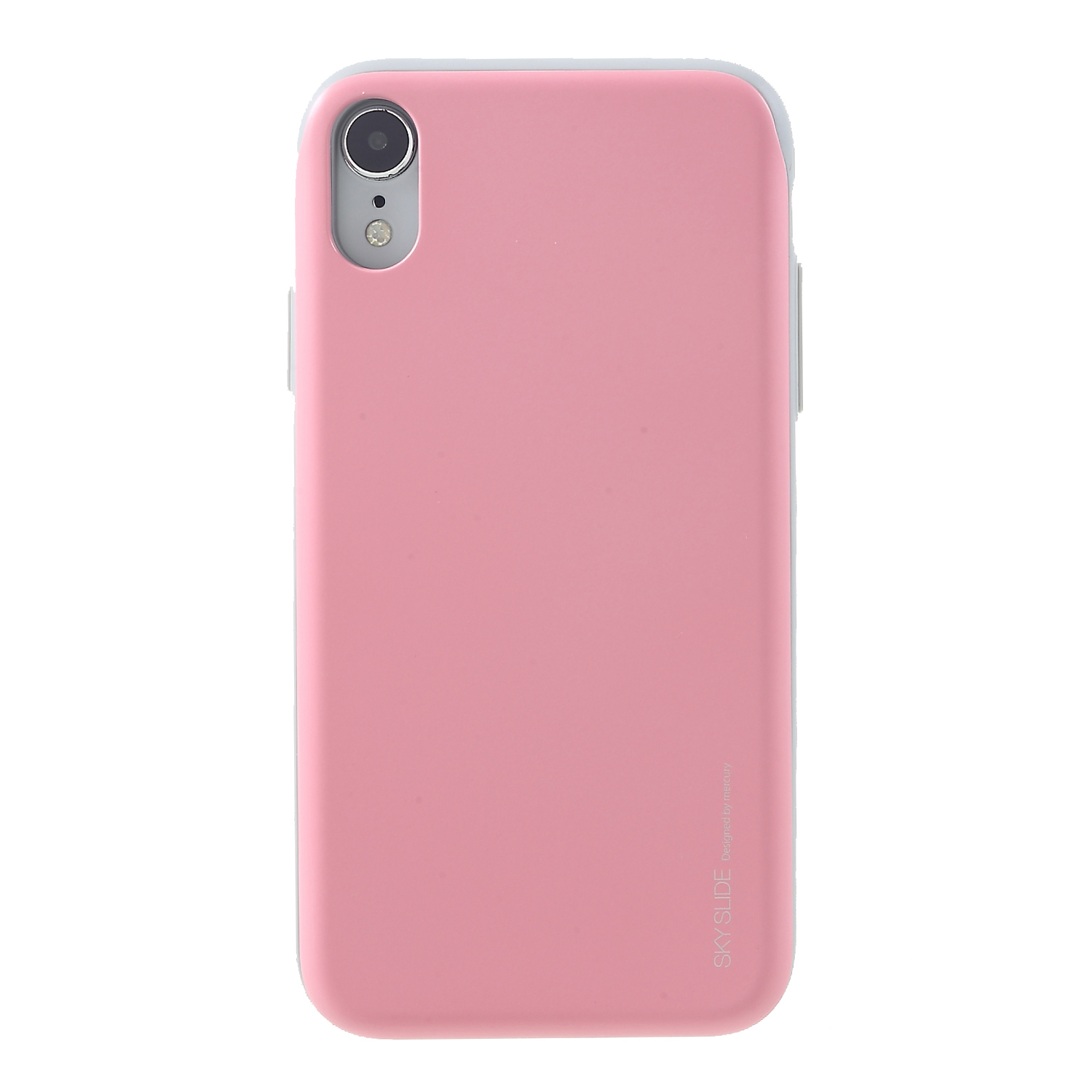 

MERCURY GOOSPERY Sky Series Slide PC TPU Protection Case with Card Slot for iPhone XR 6.1 inch - Pink, iPhone XR 6.1 inch