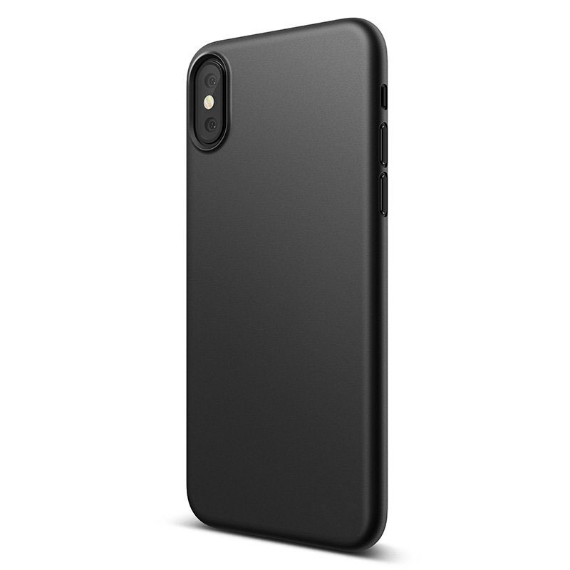 

NXE Soft Series Ultra-thin Matte TPU Cell Phone Cover for iPhone XS Max 6.5 inch - Black, iPhone XS Max 6.5 inch