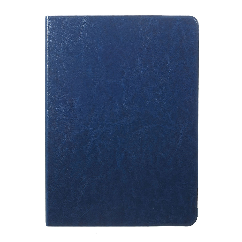 

Stand Genuine Leather Cover Case for Pad Pro 12.9-inch (2018) - Blue, iPad Pro 12.9-inch (2018)